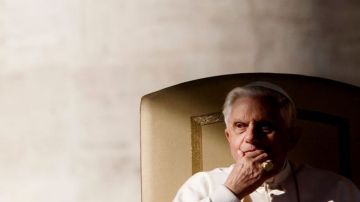 Benedicto XVI renunció al papado en febrero de 2013.