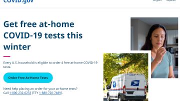 Las familias pueden solicitar las pruebas en covid.gov/tests.