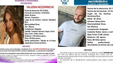Ciudadanos rusos desaparecidos en México