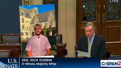 El senador Dick Durbin, presidente del Comité Judicial.