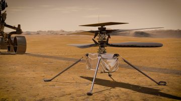 El helicótero Ingenuity rompió récord de altura en Marte