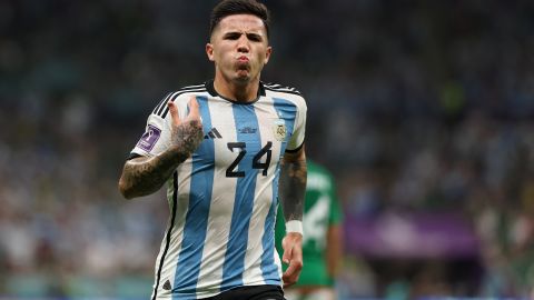 Enzo Fernández revelación con Argentina en la Copa del Mundo.