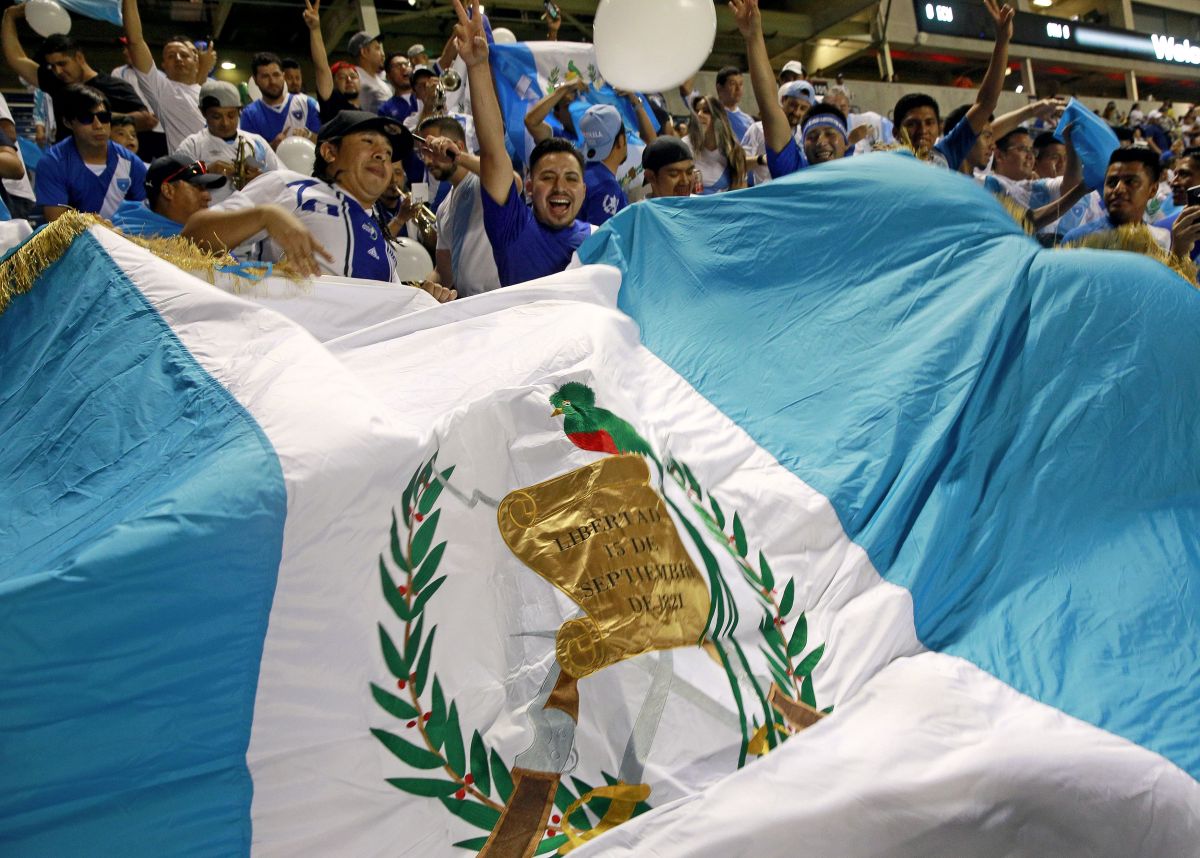 Fanáticos de Guatemala.