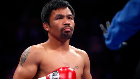 Pacquiao fue candidato presidencial en Filipinas.