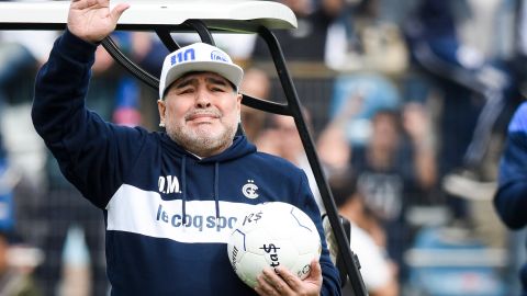 Diego Armando Maradona, fallecida leyenda del fútbol.