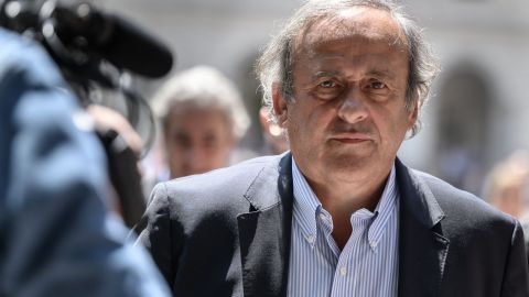 Michel Platini, exjugador de fútbol de Francia.