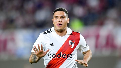 Fernando Quintero, delantero de River Plate.