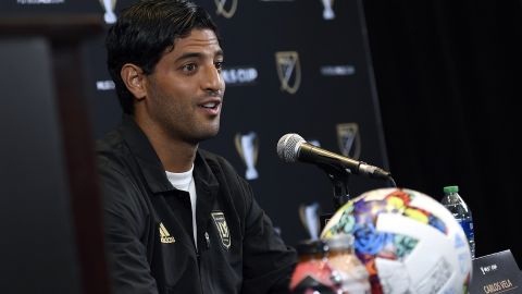 Carlos Vela, delantero mexicano del LAFC de la MLS.