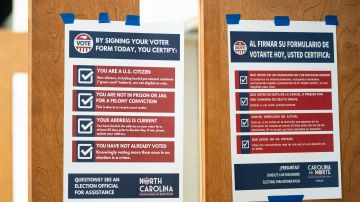 Las leyes electorales en Carolina del Norte dificultan el fraude en la votación.