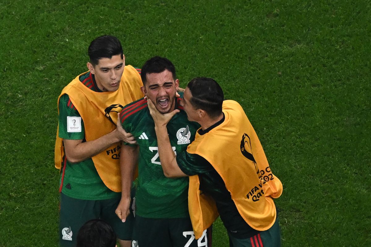 Chavez fue autor de uno de los grandes goles aztecas en el Mundial de Qatar 2022.