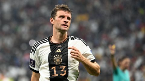 Thomas Müller, jugador de la Selección de Alemania.