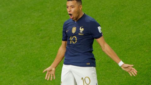 Kylian Mbappé suma 5 goles en el torneo.