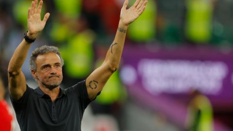 Luis Enrique, exentrenador de la Selección de España en Qatar 2022.