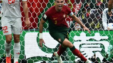 Pepe, jugador de la Selección de Portugal.