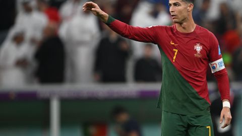 Cristiano Ronaldo fue suplente en la victoria de Portugal ante Suiza.