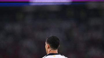 Cristiano Ronaldo en el Mundial de Qatar 2022 con Portugal.