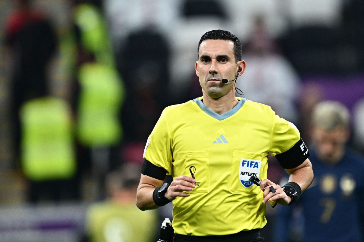 Árbitro mexicano César Ramos.