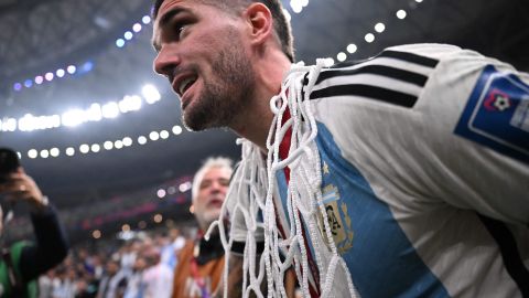 Rodrigo De Paul en Qatar 2022 con Argentina.