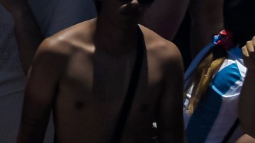 Aficionados argentinos celebrando el Mundial de Qatar 2022.