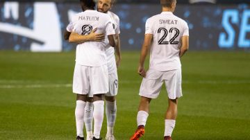 Blaise Matuidi y Gonzalo Higuaín en el Inter Miami de la MLS
