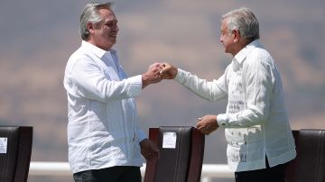 Alberto Fernández, presidente de Argentina, y Andrés Manuel López Obrador, presidente de México.