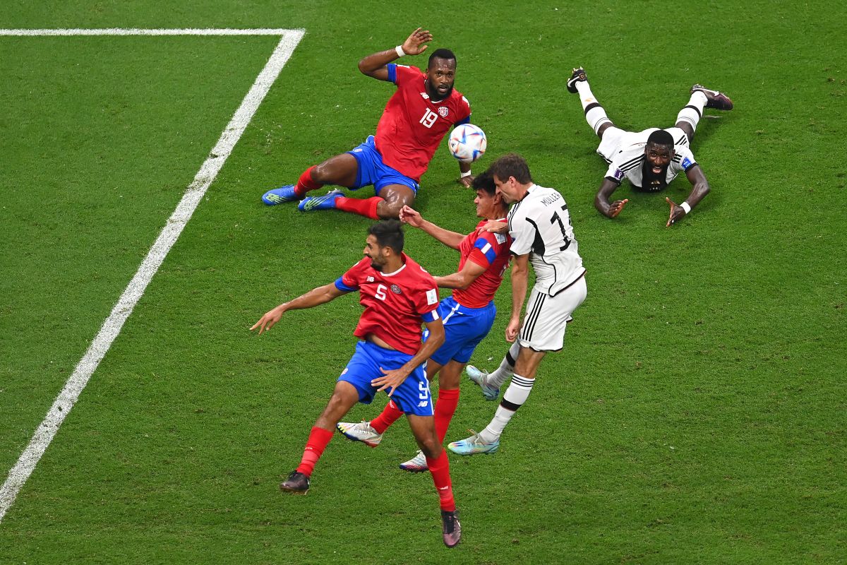 The Costa Rican team loses 4-2 to Germany and both teams are eliminated from the Qatar 2022 World Cup