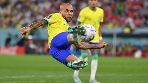 Alves tuvo su cuota de participación en el Mundial de Qatar 2022.