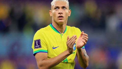 Richarlison, jugador de la Selección de Brasil.