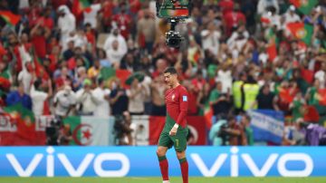 Cristiano Ronaldo tras la victoria de Portugal ante Suiza.
