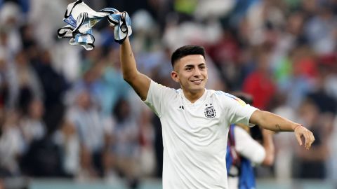 Thiago Almada, mediocampista de la Selección de Argentina y el Atlanta United de la MLS.