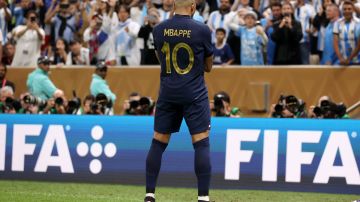 Mbappé marcó tres goles en la final del Mundial de Qatar 2022.