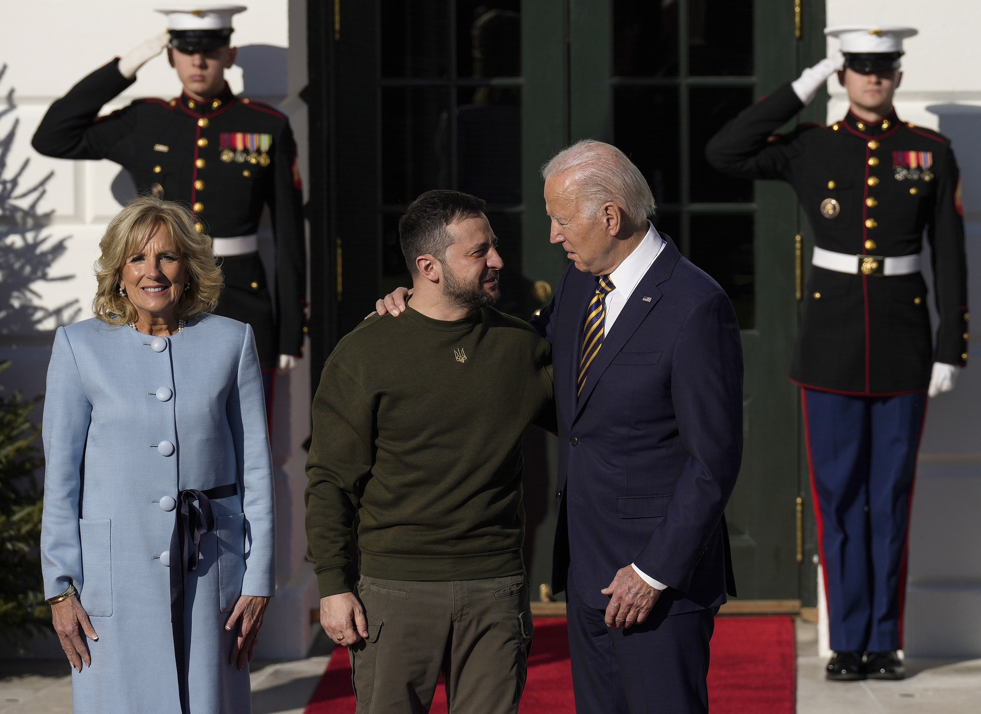 Zelensky meets with Biden to thank more military aid and strengthen alliance against Russia
