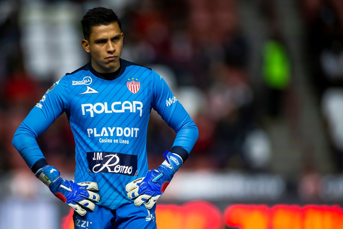 Luis Malagón, guardameta de Necaxa.