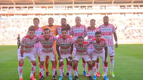 Necaxa, durante el partido de la jornada 17 Clausura 2022.