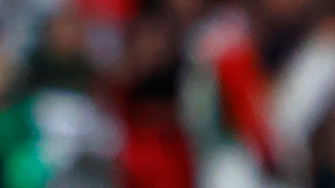 Jugadores de la selección de México en festejo de gol.