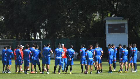 Entrenamiento de pretemporada de las Chivas.