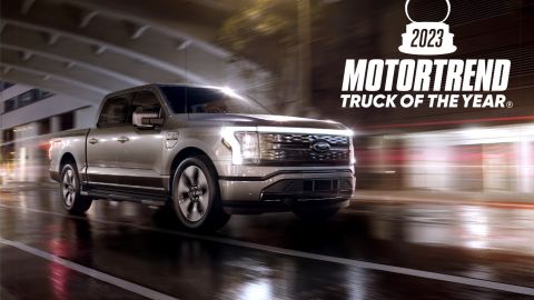 La Ford F-150 Lightning se ha quedado con el premio al MotorTrend Truck of the Year 2023