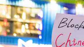 Manifestaciones en China