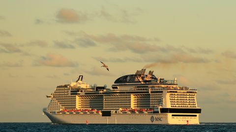 Mujer aparentemente saltó por la borda de un crucero con destino a Florida