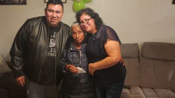 Claudio Óscar Granados alcanza el reto de reunir a su madre con su abuela. (Cortesía)