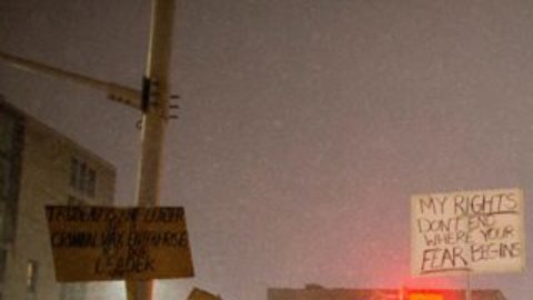 "Freedom Convoy" ("Tren de la libertad") y en febrero colapsaron la ciudad de Ottawa para protestar contra la vacuna Covid.