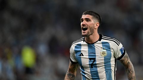 Rodrigo De Paul está listo para enfrentar a Países Bajos.