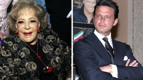 Silvia Pinal revela que está molesta con Luis Miguel.