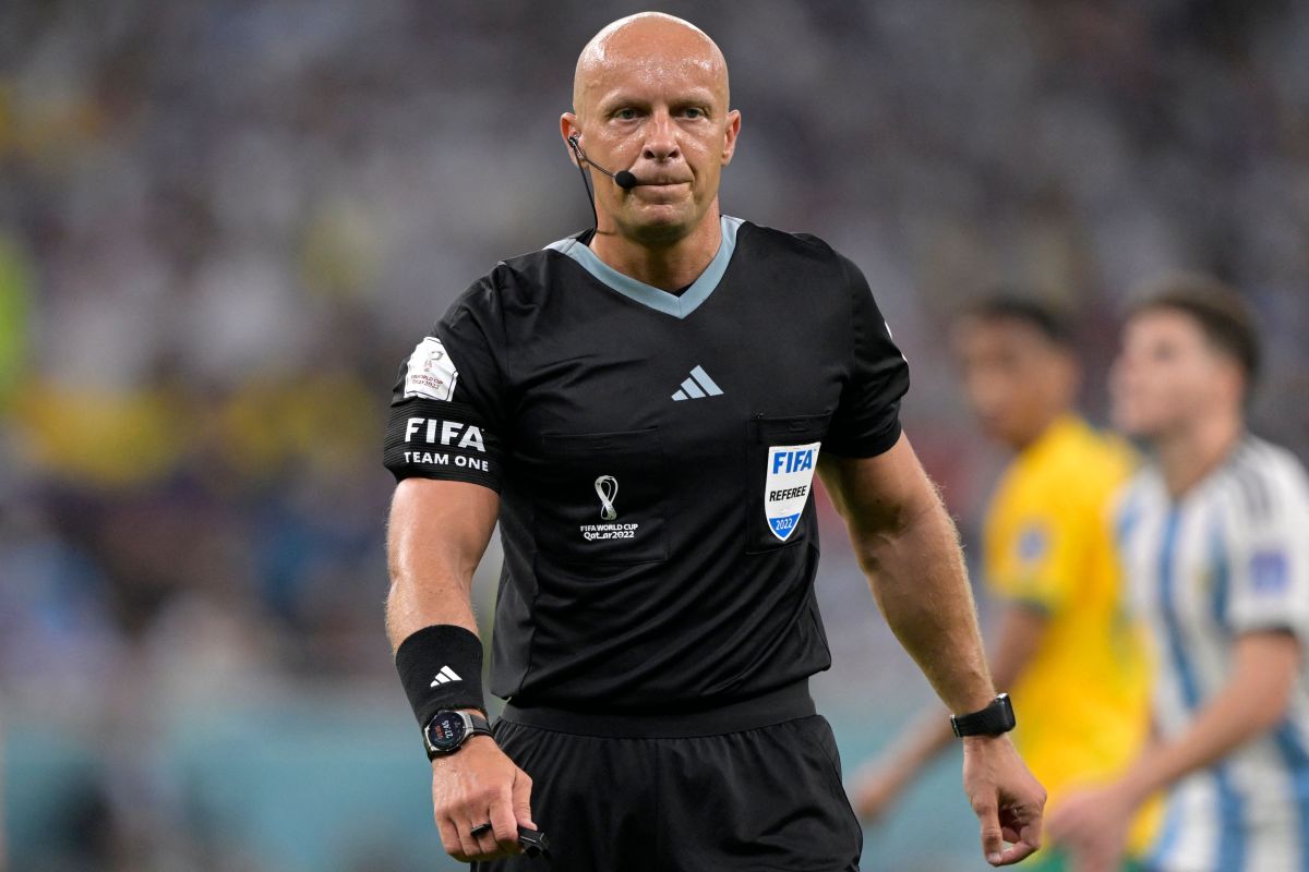 Szymon Marciniak de Polonia, es el elegido para dirigir la gran final del Mundial Qatar 2022.
