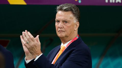 Louise Van Gaal, entrenador de la Selección de Países Bajos en el Mundial Qatar 2022.