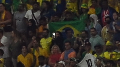 Tributo a Pelé en el Mundial de Qatar 2022.