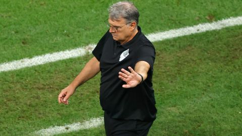 Gerardo 'Tata' Martino dirigió a México durante el Mundial Qatar 2022.