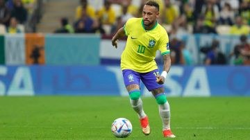 Neymar solo suma 60 minutos en Qatar 2022.