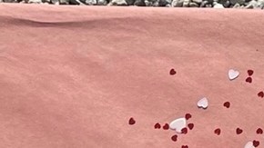 Las deliciosas fresas con chocolate de Sheila López. (Cortesía)