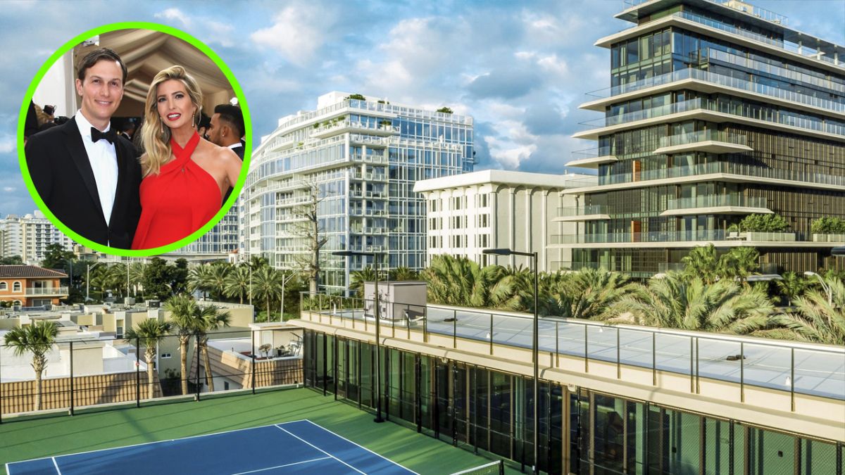 Ivanka Trump y Jared Kushner dejarán muy pronto el apartamento que habitan en Miami.